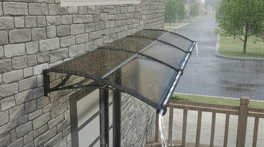 5 häufige Fehler beim Kauf eines Haustür-Vordachs – und wie Sie sie vermeiden