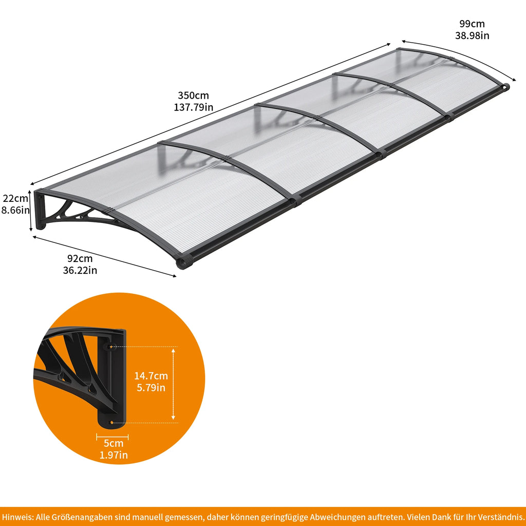MS02 Markise 100x350cm