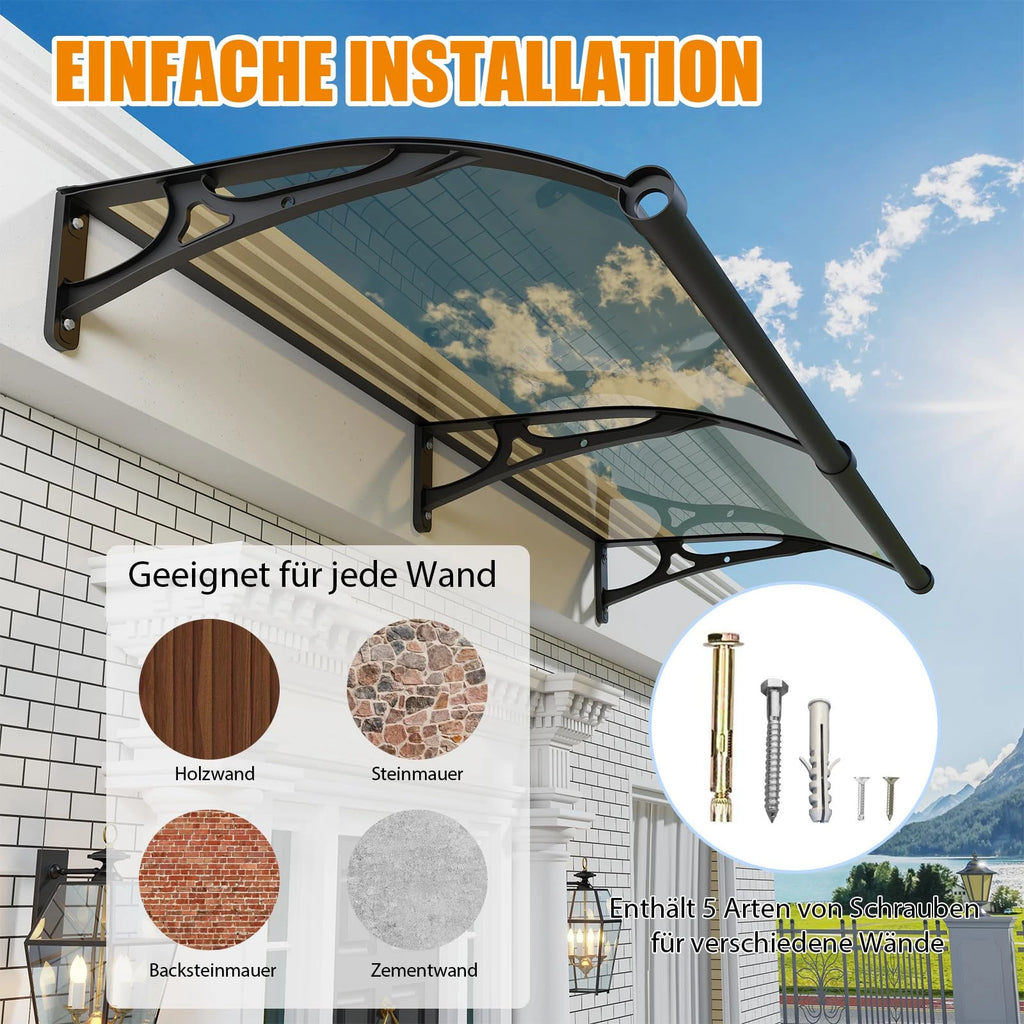 Markisen eignen sich für verschiedene Wandpaneele