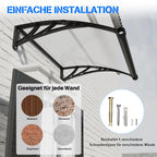 Markisen eignen sich für verschiedene Wandpaneele