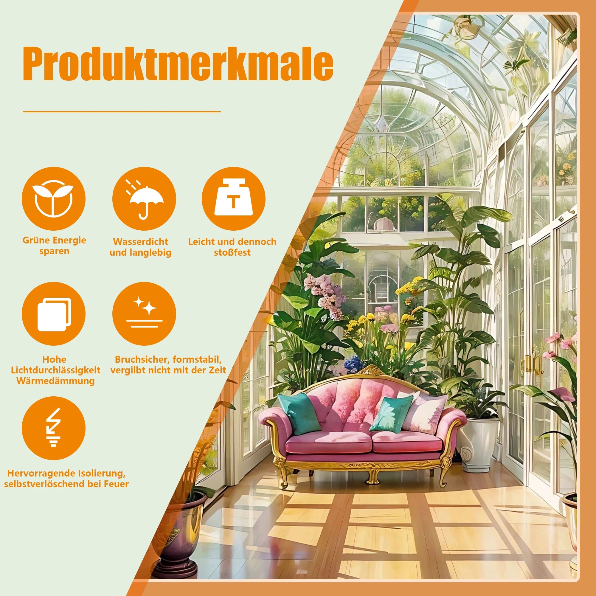 Vorteile von Polycarbonat-Hohlkammerplatten