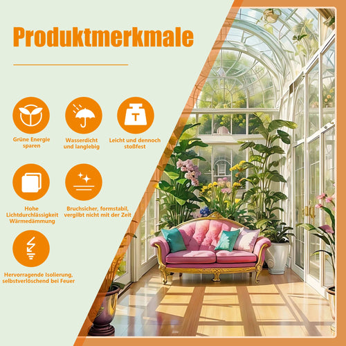 Vorteile von Polycarbonat-Hohlkammerplatten