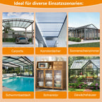 Anwendungsbereiche von Polycarbonat-Hohlkammerplatten