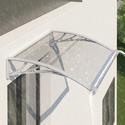 Markise mit separatem Entwässerungskanal