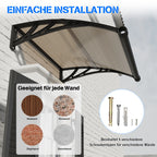 Markisen eignen sich für verschiedene Wandpaneele