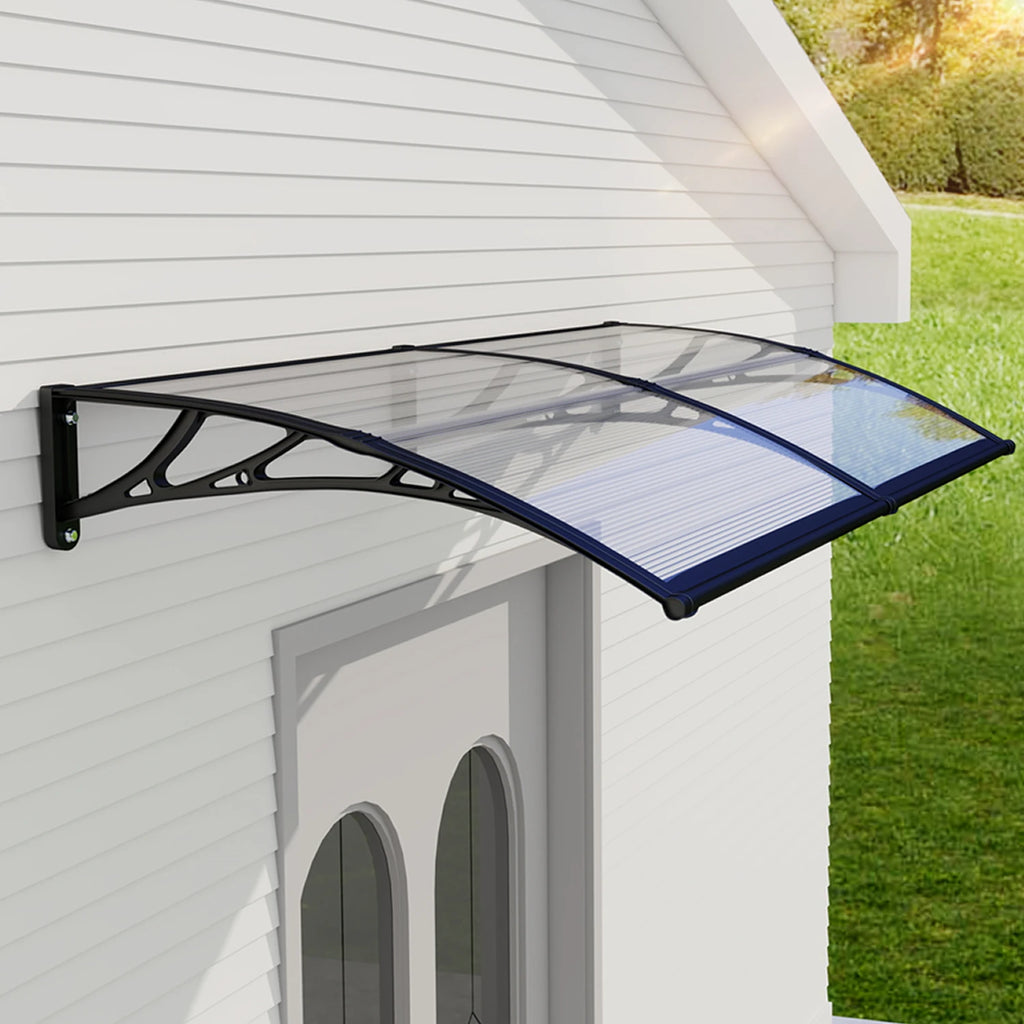 MS01 Schwarze Rahmen-Transparente Markise