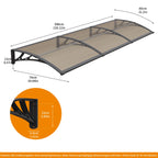 MS01 Markise 80x300cm