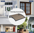 Die Markise MS01 eignet sich für verschiedene Einsatzszenarien