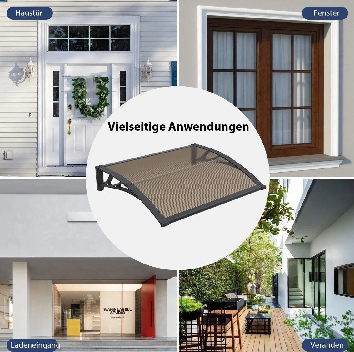 Die Markise MS01 eignet sich für verschiedene Einsatzszenarien