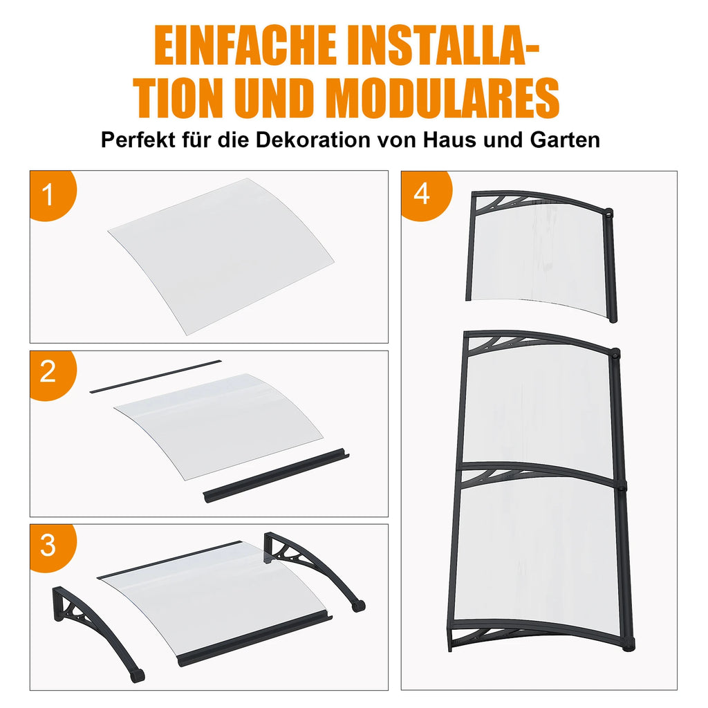 Markisen sind einfach zu montieren