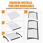 Markisen sind einfach zu montieren