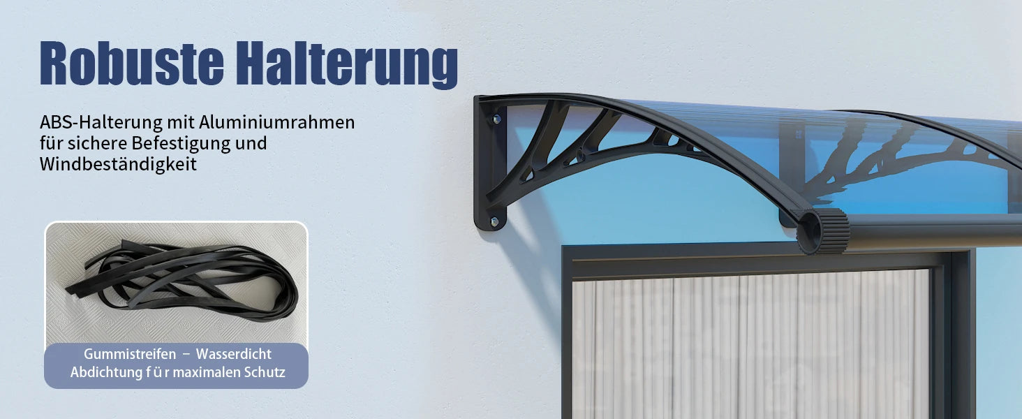 MS05 Sonnenschutzmarkise mit robustem ABS-Rahmen