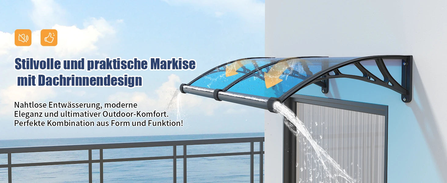 MS05 nahtlose Entwässerungsmarkise