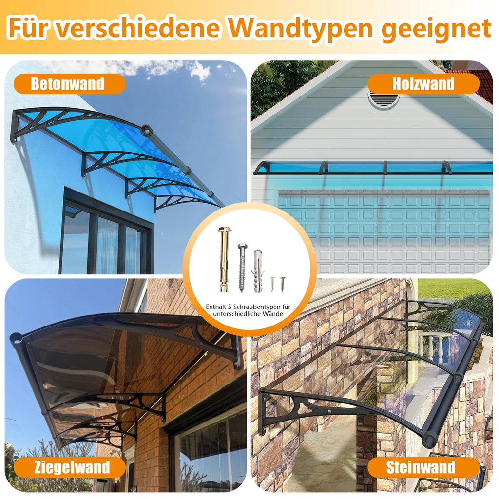 Markisen eignen sich für verschiedene Wandpaneele