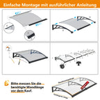 Markisen sind einfach zu montieren