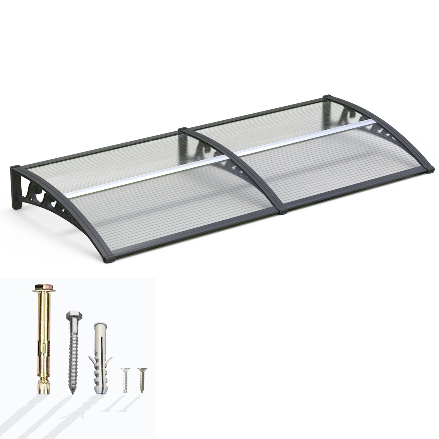 Sonnenschutzmarkise mit ABS-Rahmen und Hohlkammerplatte