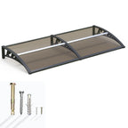 Sonnenschutzmarkise mit ABS-Rahmen und Hohlkammerplatte