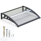 Sonnenschutzmarkise mit ABS-Rahmen und Hohlkammerplatte